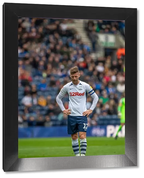 Intense Action: Paul Gallagher Leads Preston North End Against Barnsley (2019-20 SkyBet Championship)