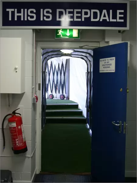 Behind the Scenes: Preston North End FC's Deepdale Tunnel