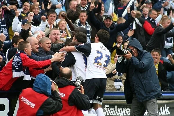 Passionate PNE Fans: A Sea of Images from the PNE vs Birmingham (06-05-07) Match