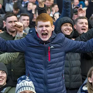 Fans in Action: Preston North End vs Blackburn Rovers at Ewood Park, SkyBet Championship 2018/19