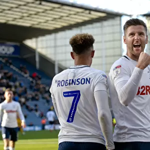 Paul Gallagher Shows His Passion As PNE Beat Wigan Athletic