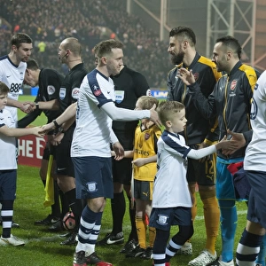 Preston North End vs Arsenal - FA Cup Third Round at Deepdale (7th January 2017)