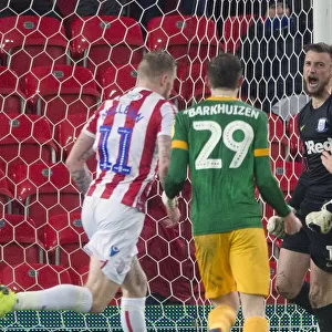 Preston North End's Declan Rudd Saves Penalty in Dramatic SkyBet Championship Showdown Against Stoke City (26/01/2019)