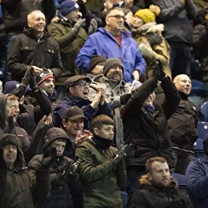 SkyBet Championship Showdown: Passionate Fans of Preston North End vs Millwall Clash at Deepdale