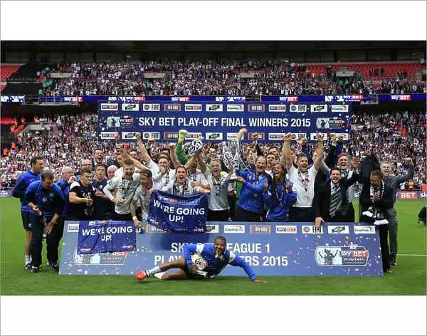 PNE Lift The Sky Bet League One Play Off Trophy 24  /  05  /  2015