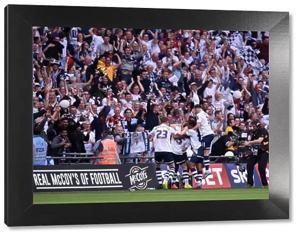 Jermaine Beckford's Thrilling Goal Celebration: Preston North End's Sky Bet League One Play-Off Final Victory over Swindon Town