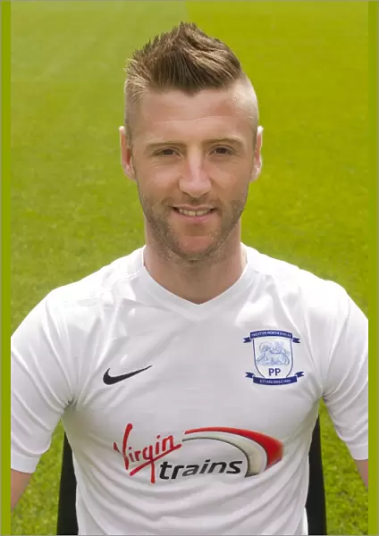 Preston North End FC: 2015-16 Team Photocall - The Squad in Action