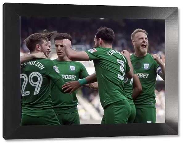Euphoric Moment: Callum Robinson's Thrilling Goal Celebration vs. QPR (April 14, 2018)