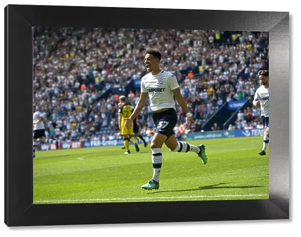 Five and Excited: Callum Robinson's Thrilling Goal Celebration vs. Burton Albion (May 2018)