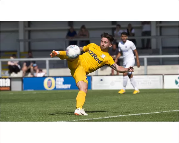 DK Flyde v PNE, Sean Maguire yellow kit (1)
