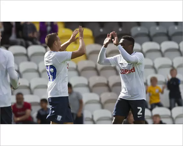 High Five For Darnell Fisher And Billy Bodin