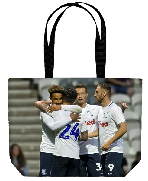 DK, PNE v Burnley, Callum Robinson, Billy Bodin, Seasn Maguire and Louis Moult, Home Kit