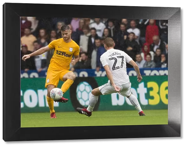 PNE's Hughes in Action: Passing Against Swansea City (August 11, 2018)