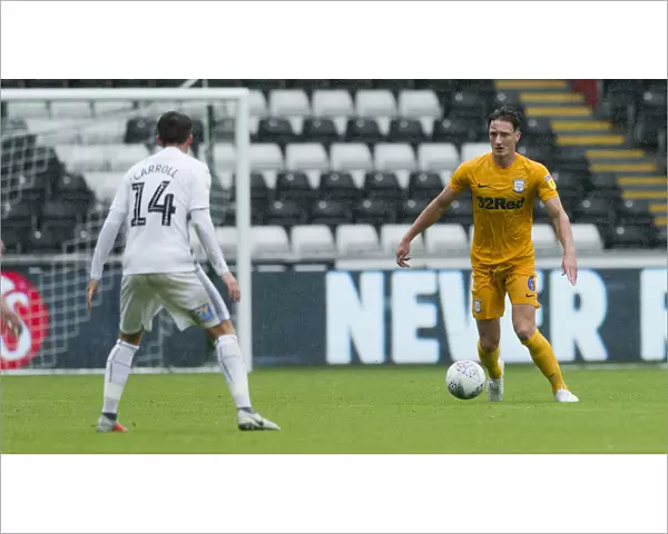 DK, Swansea v PNE Ben Davies Yellow kit (1)