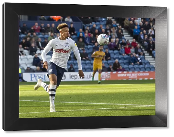 Callum Robinson Keeps His Eyes on The Ball At Deepdale