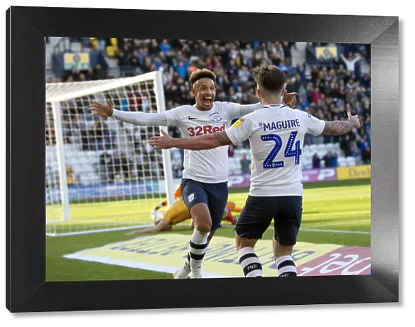 PNE Victory: Robinson and Maguire's Euphoric Home Kit Celebration vs Wigan Athletic (October 6, 2018)