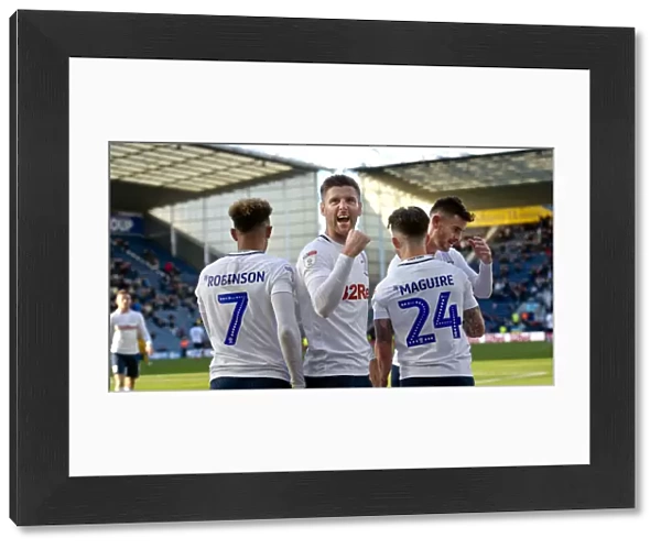 Paul Gallagher Shows His Passion As PNE Beat Wigan Athletic