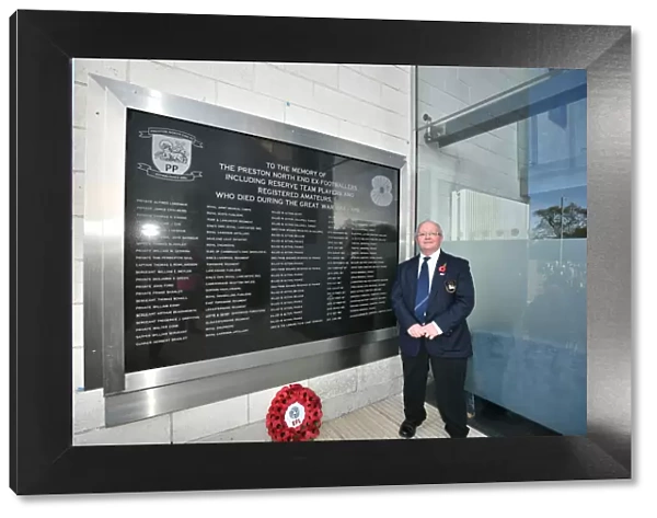 PNE Historian Unveils New Permanent Memorial At Deepdale