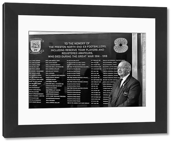 PNE Remembers With New Momorial At Deepdale