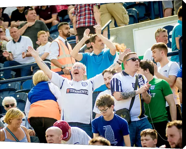 PNE Fans Cheers For North End