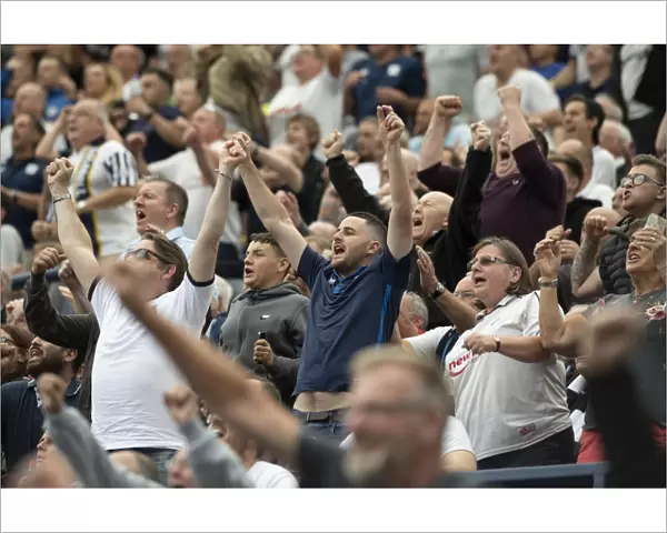 PNE Fans Stand Up With Joy