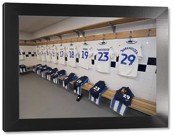 Changing Room Ready For The New Season
