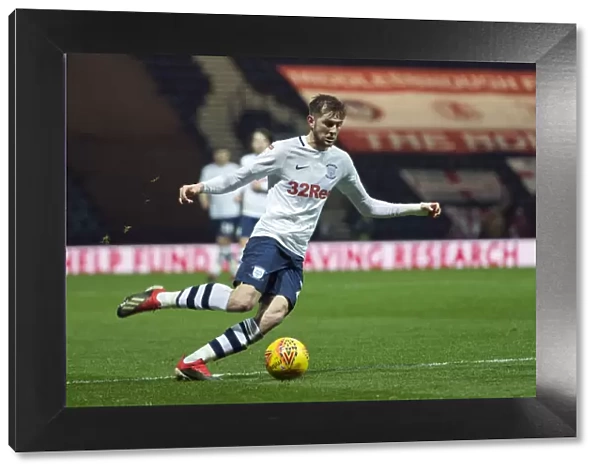 Tom Barkhuizen On The Ball At Deepdale
