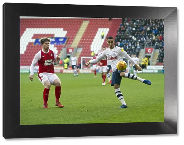Graham Burke Shines: Preston North End vs Rotherham United in Sky Bet Championship's New Year's Day Clash at Deepdale (1st January 2019)
