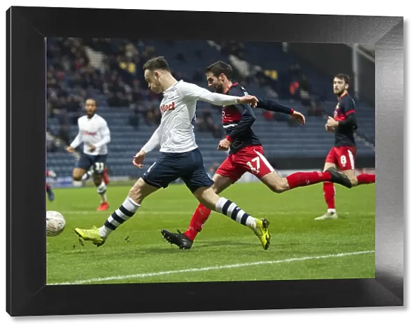 Brandon Barker Scores the Game-Winning Goal for Preston North End against Doncaster Rovers in FA Cup Third Round at Deepdale (06 / 01 / 2019)