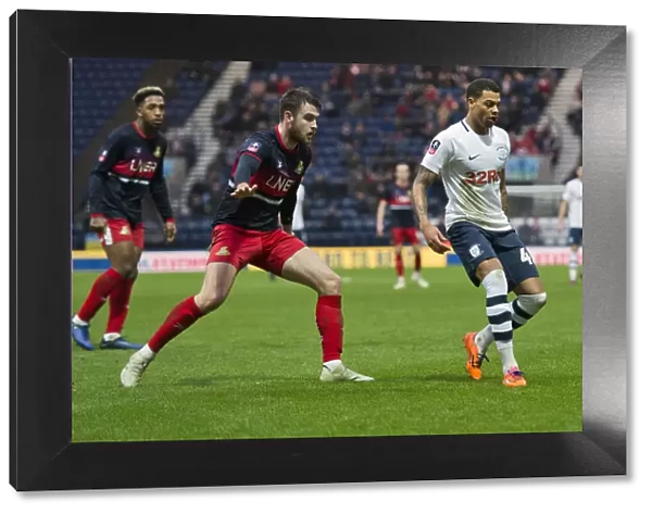 Preston North End's Lukas Nmecha Scores the Winner Against Doncaster Rovers in FA Cup Third Round Clash at Deepdale (6th January 2019)