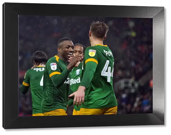 Brad Potts Scores Dramatic Goal for Preston North End Against Stoke City in SkyBet Championship, Darnell Fisher Reacts