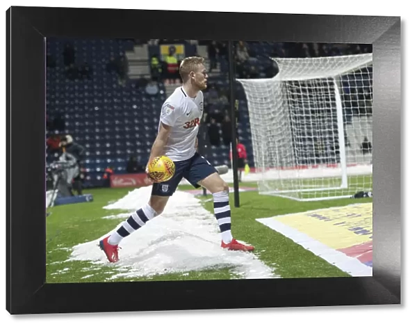 Jayden Stockley Leads Preston North End against Derby County at Deepdale, SkyBet Championship (01 / 02 / 2019)