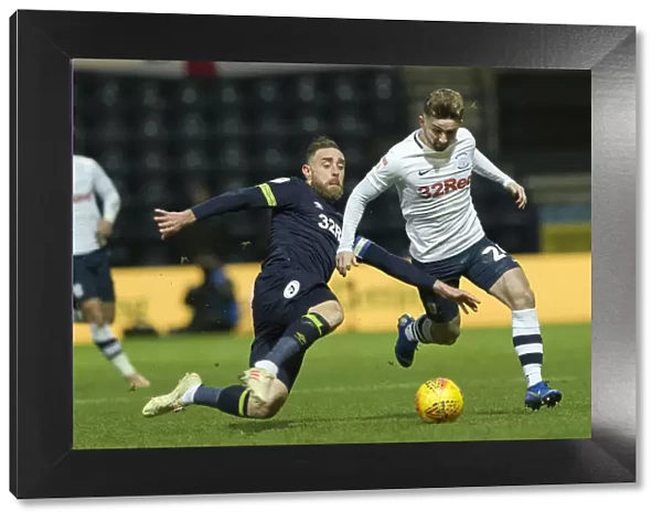 Sean Maguire Scores the Winner: PNE Triumphs Over Derby County in SkyBet Championship Clash (01 / 02 / 2019, Deepdale)
