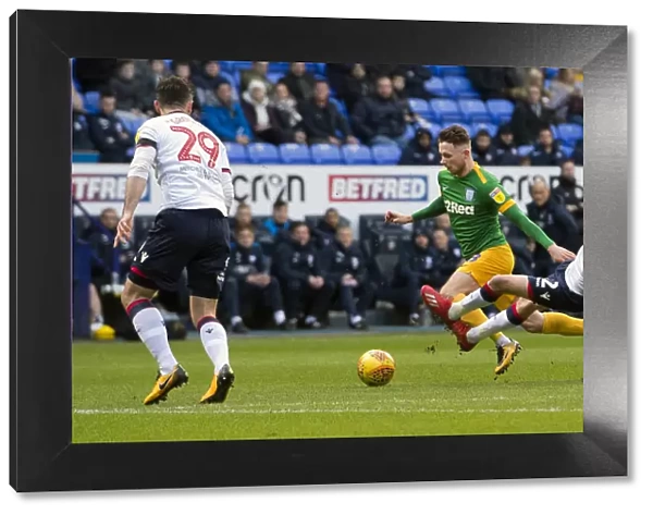 Preston North End's Alan Browne Scores Brace in SkyBet Championship Victory over Bolton Wanderers (09 / 02 / 2019)