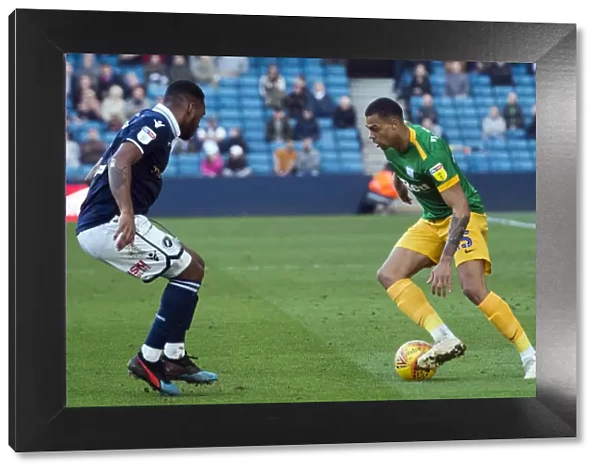Preston North End's Lukas Nmecha Scores Hat-Trick in SkyBet Championship Match Against Millwall (23rd February 2019)