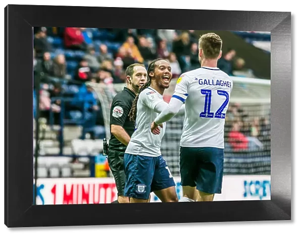 Unforgettable: Johnson and Gallagher's Epic Goal Celebration vs. Bristol City (Preston North End, March 2, 2019)