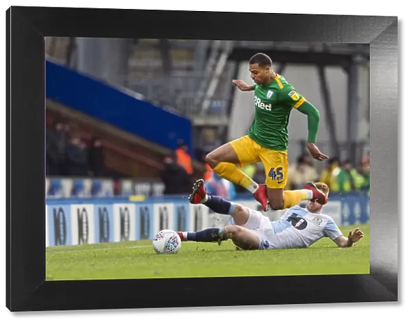 Lukas Nmecha Scores a Record-Breaking Four Goals: Preston North End's Thrilling Victory Over Blackburn Rovers in SkyBet Championship (09 / 03 / 2019)