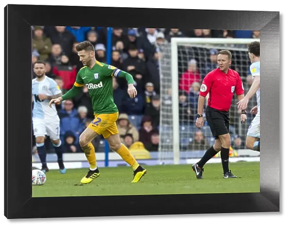 Paul Gallagher Scores for Preston North End in SkyBet Championship Showdown at Ewood Park (09 / 03 / 2019)