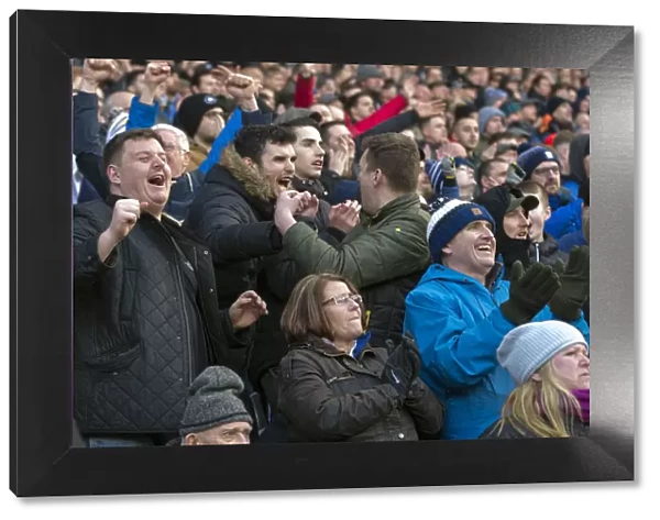 Sea of Passion: Preston North End vs. Blackburn Rovers - Rivalry Burns in SkyBet Championship 2018 / 19 (16 Fan Images)