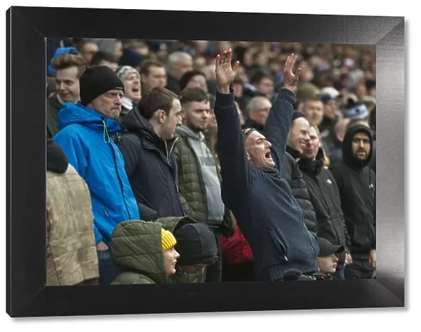 A Sea of Passion: Preston North End vs. Blackburn Rovers - Intense Rivalry in the SkyBet Championship (2018 / 19) - Fan Photos