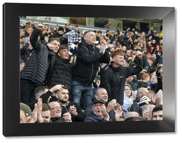 Preston North End vs. Blackburn Rovers: A Sea of Passionate Fans at Ewood Park, SkyBet Championship 2018 / 19