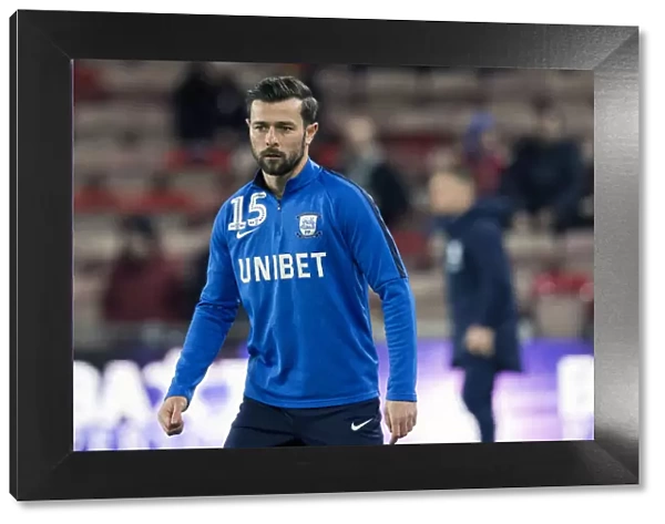 Joe Rafferty in Action: Middlesbrough vs Preston North End, SkyBet Championship, 13th March 2019