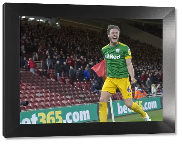 Ben Davies's Thrilling Goal: Middlesbrough vs Preston North End in SkyBet Championship (13 / 03 / 2019)