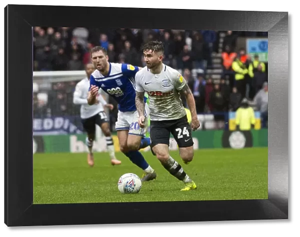 Sean Maguire Scores Twice: Preston North End Defeats Birmingham City in SkyBet Championship Match at Deepdale (16 / 03 / 2019)