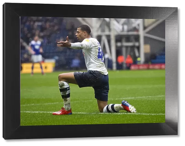 Preston North End's Lukas Nmecha Scores Thriller at Deepdale Against Birmingham City in SkyBet Championship (16 / 03 / 2019)