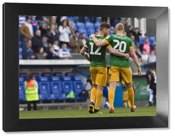 SkyBet Championship Showdown: Paul Gallagher and Jayden Stockley Face Off at Majedski Stadium - Reading vs Preston North End (March 30, 2019)