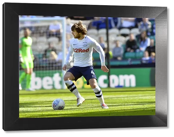 Ben Pearson in Action: PNE vs Sheffield United, SkyBet Championship, 6th April 2019 (Deepdale)