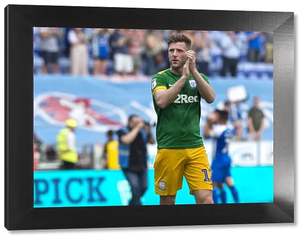 Paul Gallagher Scores the Sixth Goal for Preston North End at The DW Stadium Against Wigan Athletic in SkyBet Championship (22nd April 2019)