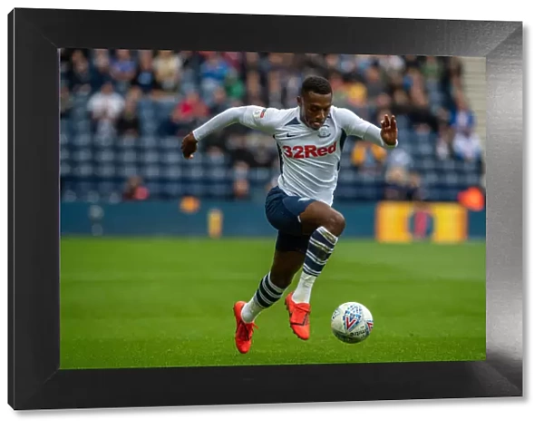 Action-Packed Performance: Darnell Fisher Shines in Preston North End's Victory over Wigan Athletic (August 10, 2019)