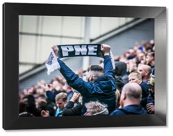 PB, PNE v Barnsley (56) - Fans, Scarf
